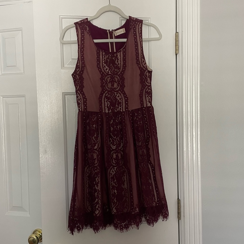 Alter’d State women’s dress Sleeveless Burgundy